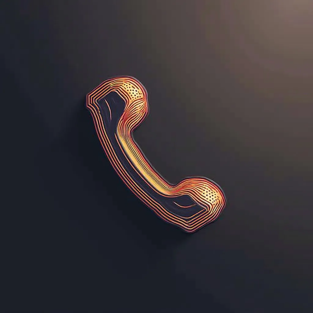 Icône de téléphone