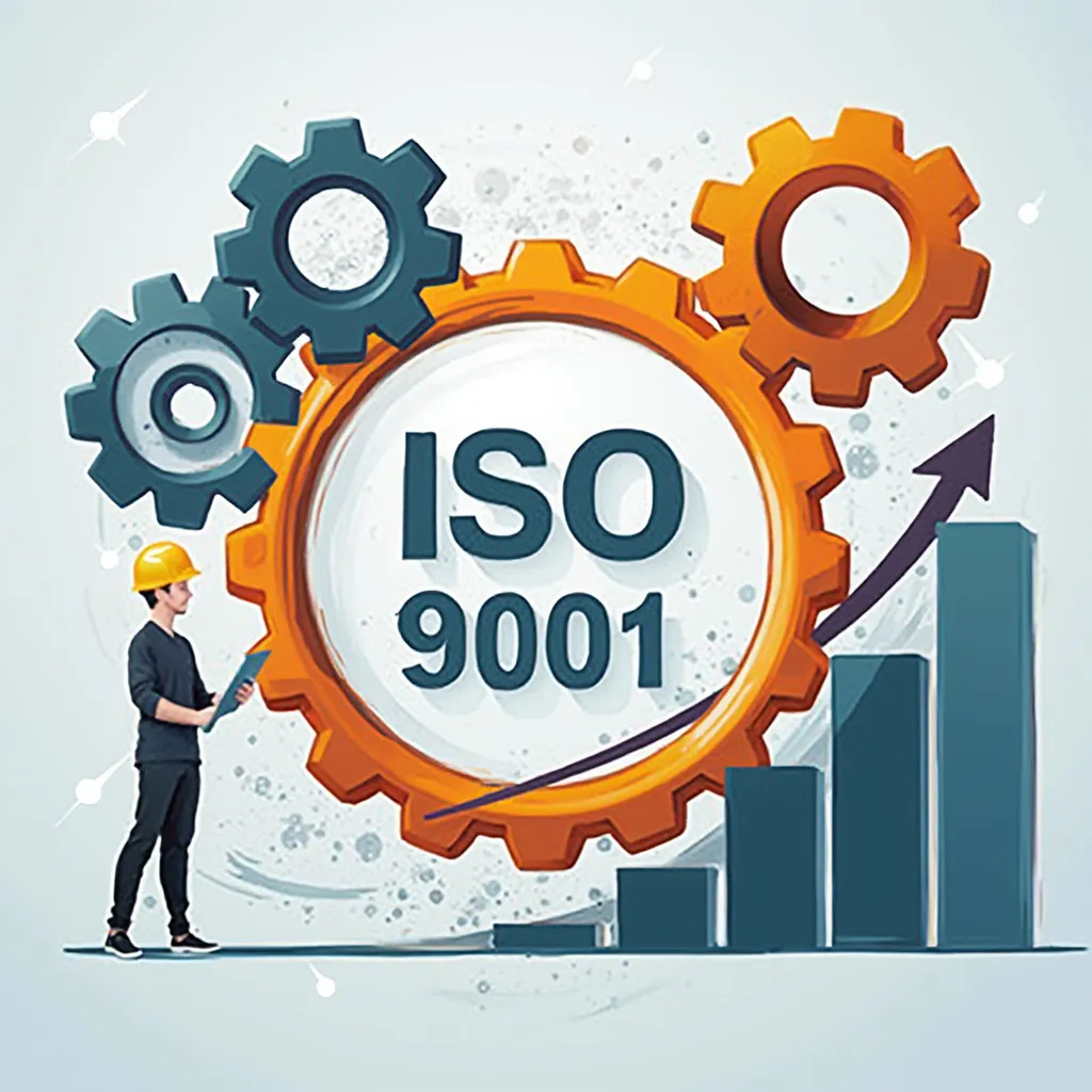 Symbole de qualité et certification ISO 9001